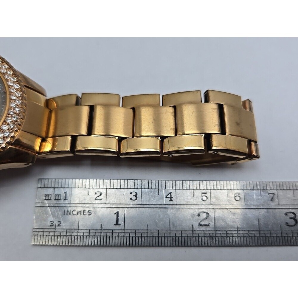 Fossil Stella ES3502 Womens Rose Gold Crystal Multifunction Watch New Battery - Picture 8 of 11